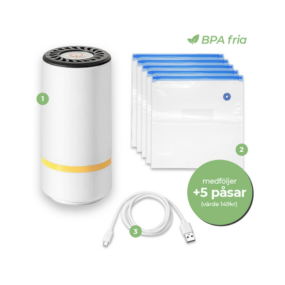 Fresh & Save | Startkit vakuumpump + påsar